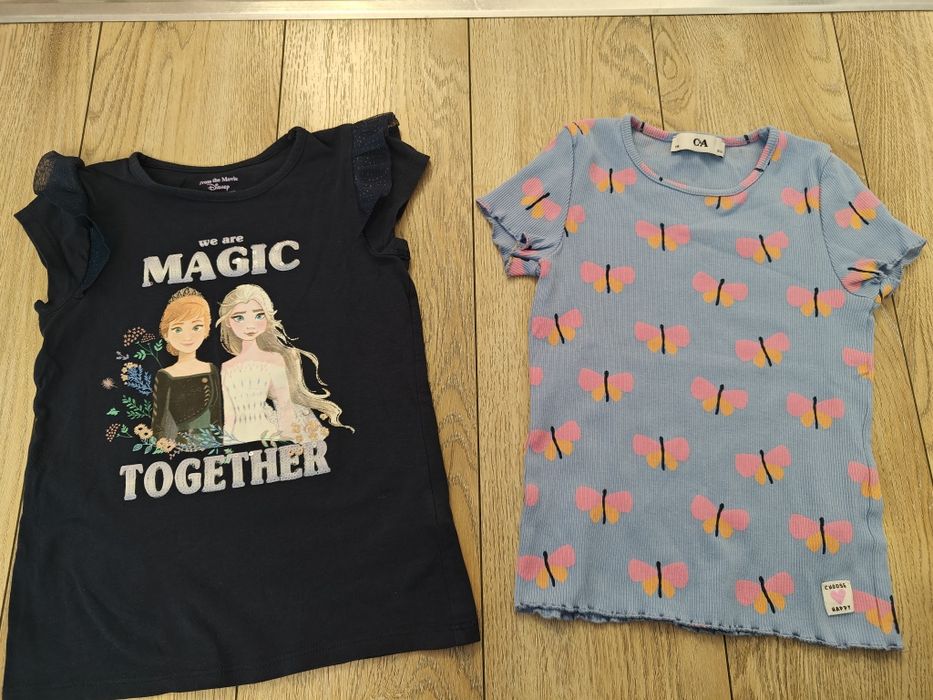 Lot tricouri fetita 116 C&A Zara H&M