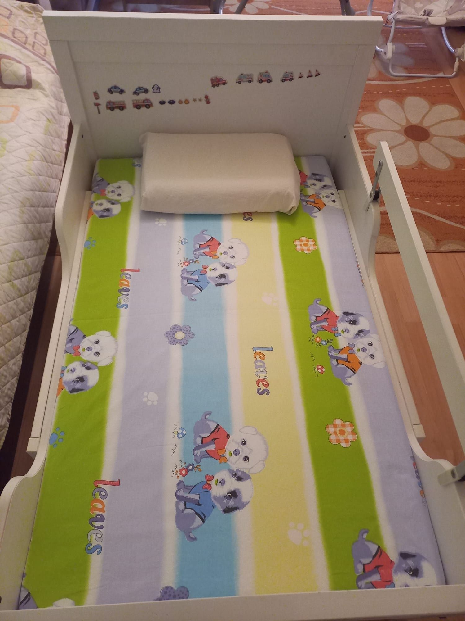 Разтегателно легло Sundvik Ikea 80/200 бяло