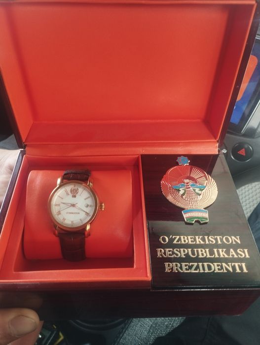 Prezident soati karobkasi bilan