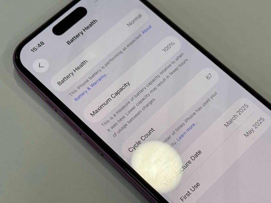 Apple iPhone 16 256GB- 100% BH