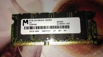 Memorie SDRAM Laptop MICRON 64MB 100MHz PC100 (vezi detalii)