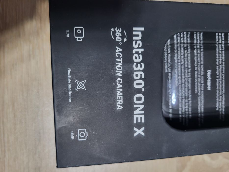 Imsta 360° ONE X 5.7K /Инста 360 градуса екран камера