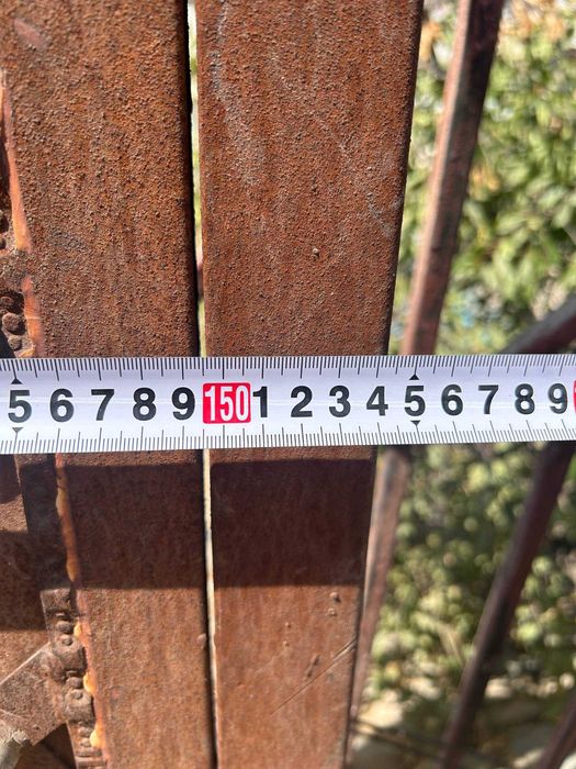 Кованая калитка, входная дверь