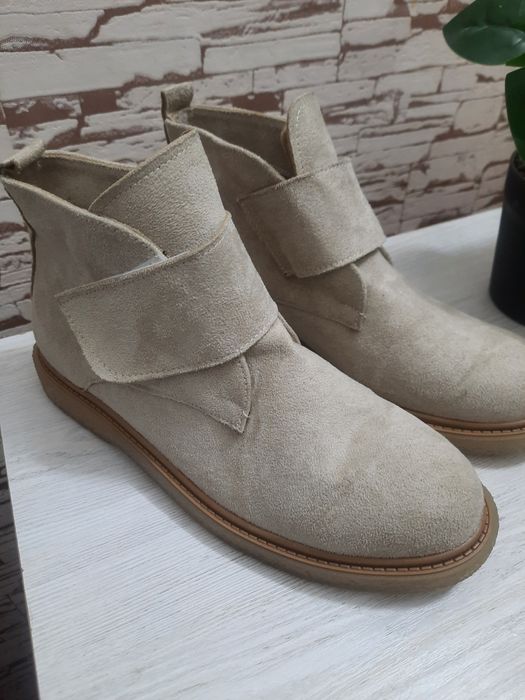 Ботинки экозамш 37-38 на стопу 24 см