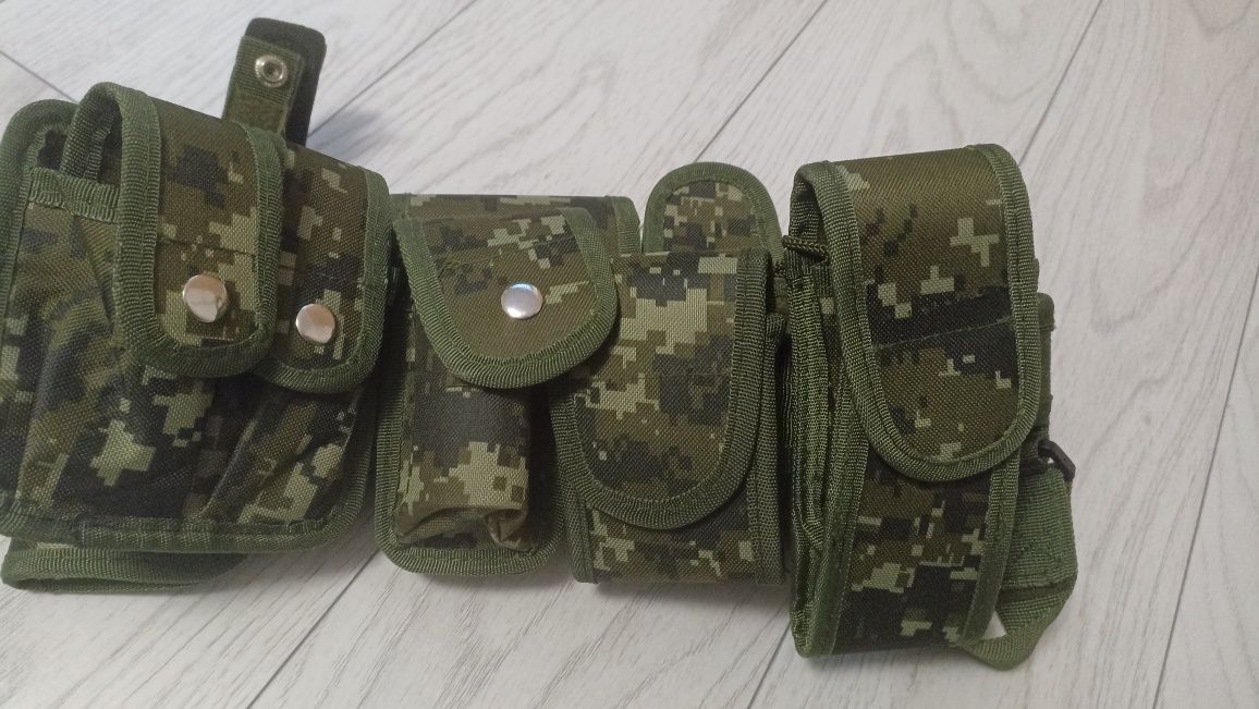 Centura multifuncțională militară cu toc de pistol