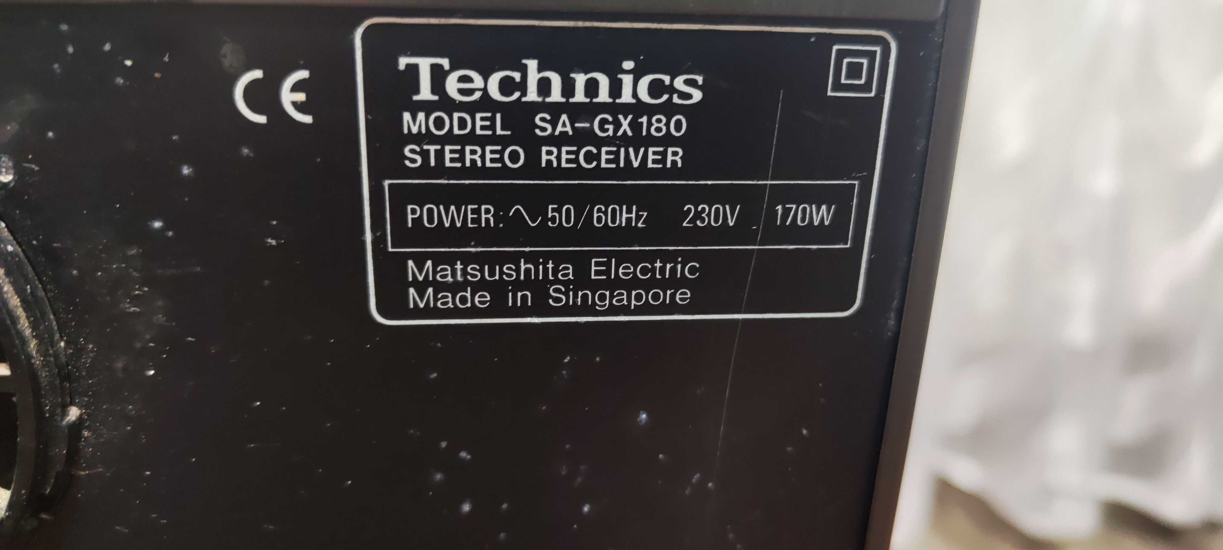 Amplificator Audio DEFECT Technics SA-GX180 Statie Amplituner