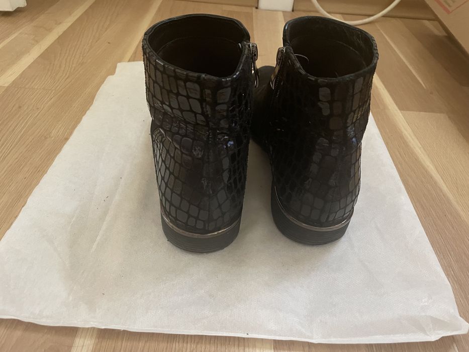 Ежедневни боти Lasocki естествена кожа - набук