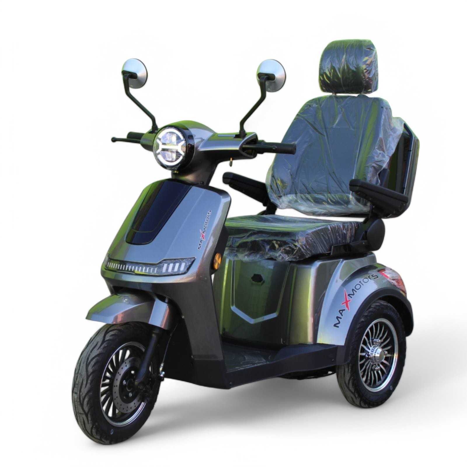 Електрическа триколка Maxmotors FM2 PRO 1800W - СИВА