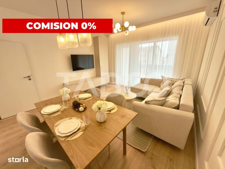 Apartament intabulat 2 camere - finisaje de Lux - cu terasa si parcare