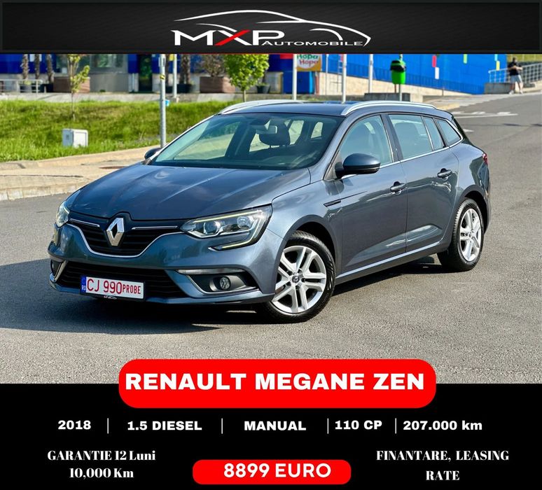 Renault Megane GARANTIE 12 Luni! Navi, Climatronic, Bord Digital