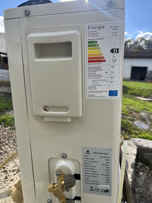 Vand clima noua doar unitatea de afara