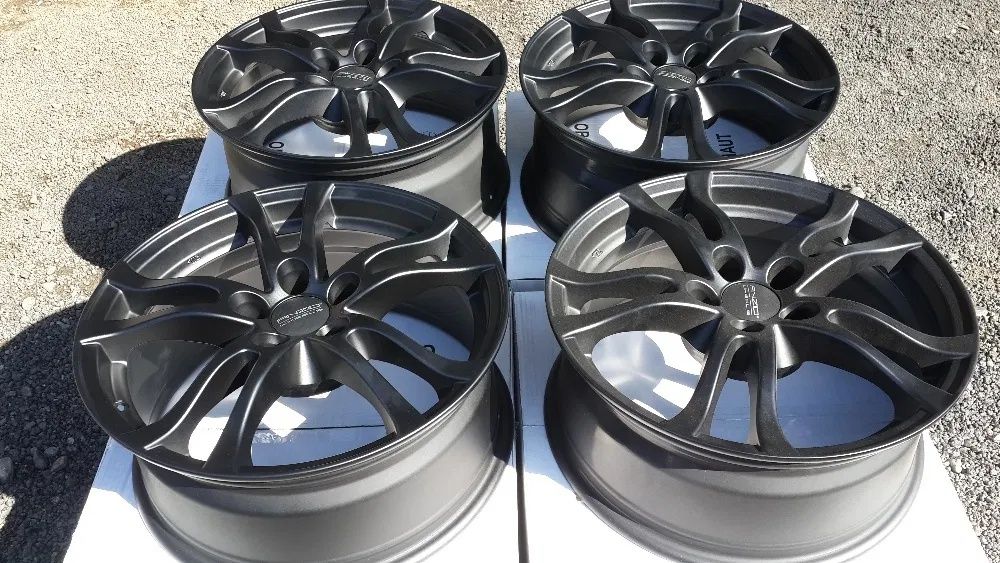 jante aliaj noi ANZIO BLACK 5X114,1 R15 - Hyundai Kia Nissan Renault