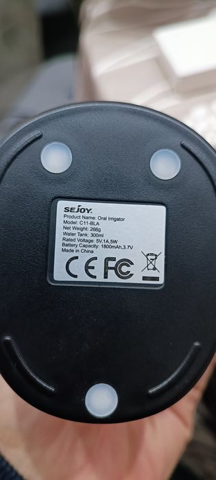 Душ за Уста Премахва Остатъчна Храна от Зъбите Sejoy