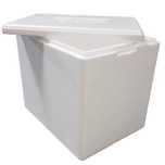 SET 5 x Cutie Termoizolanta cu capac, din EPS, Capacitate 20 litri