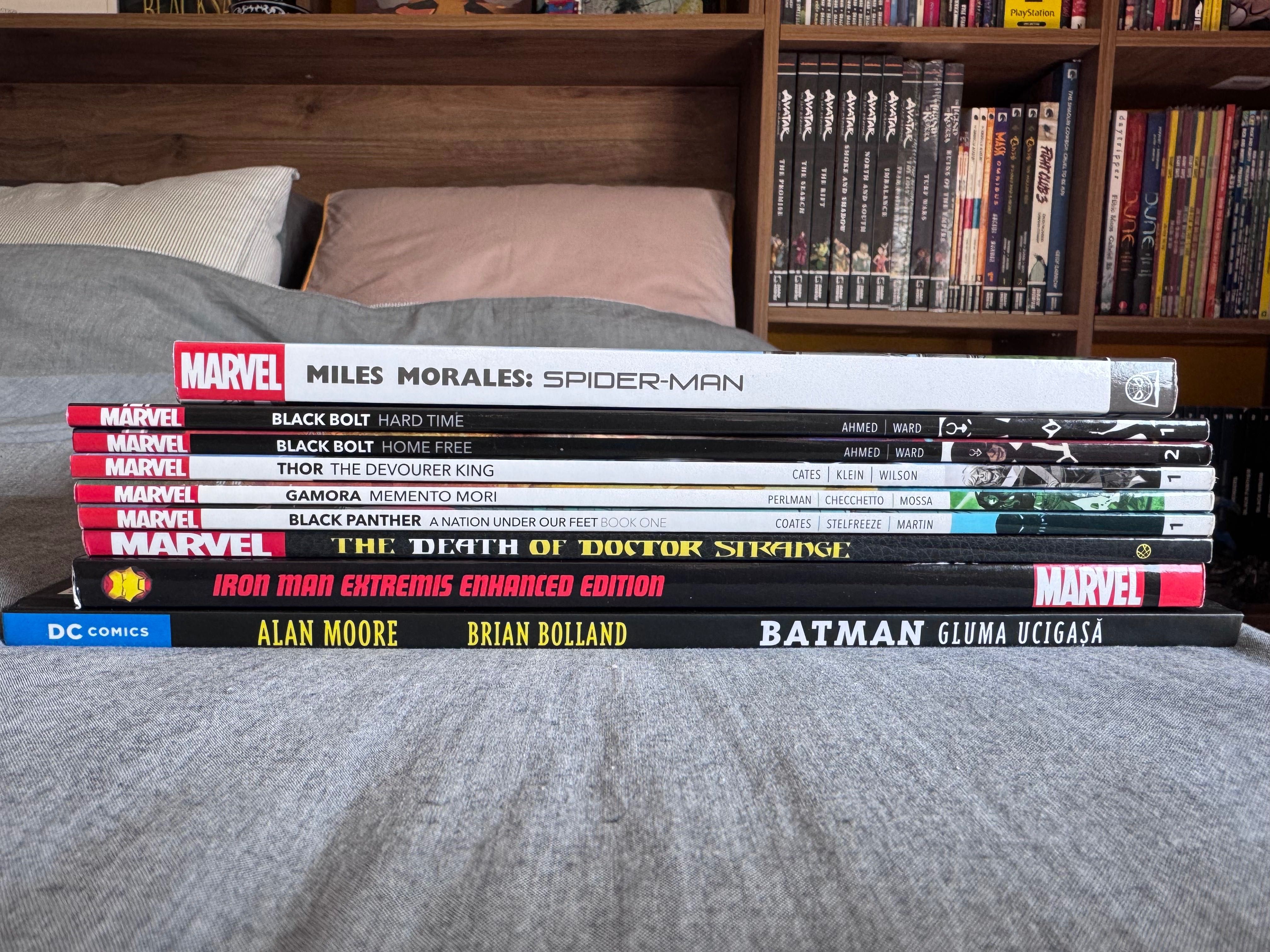 Benzi desenate (comics) engleza si romana - Marvel, Batman, Spider-man