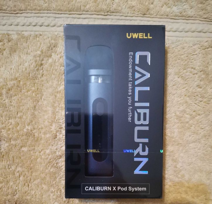 Kit Uwell Caliburn X Pod System - Argintiu Elegant *NOU* Sigilat