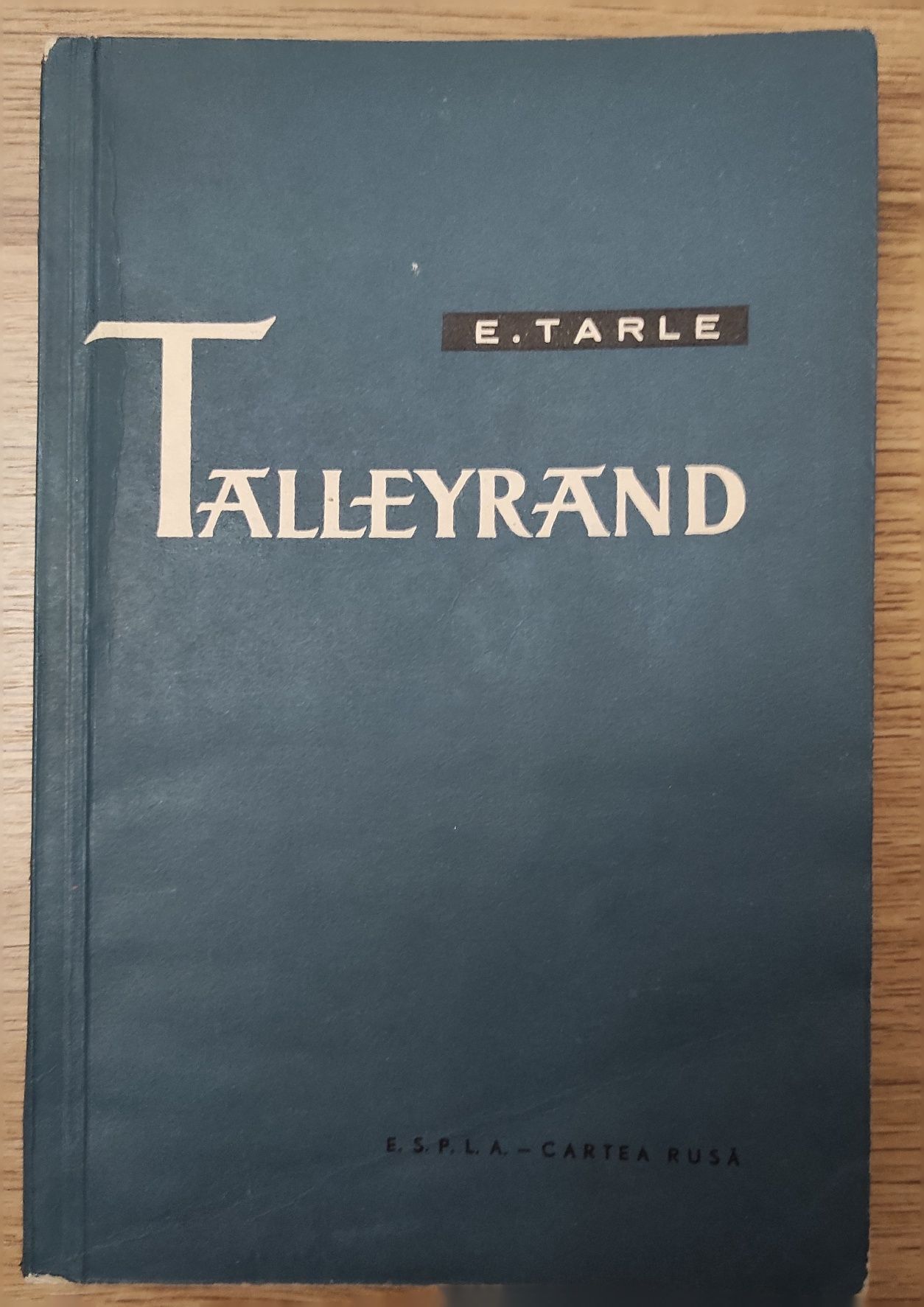 Carte "Talleyrand" (E. Tarle)