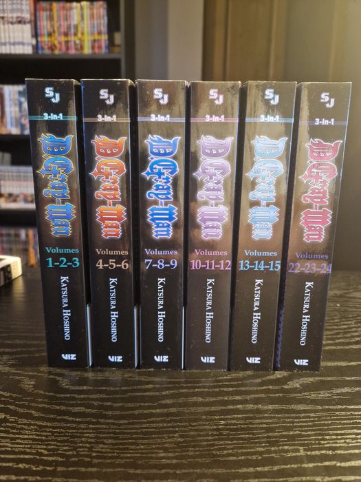 Carte Manga D.gray-man (3-in-1) Volume 1, 2, 3, 4, 5, 8