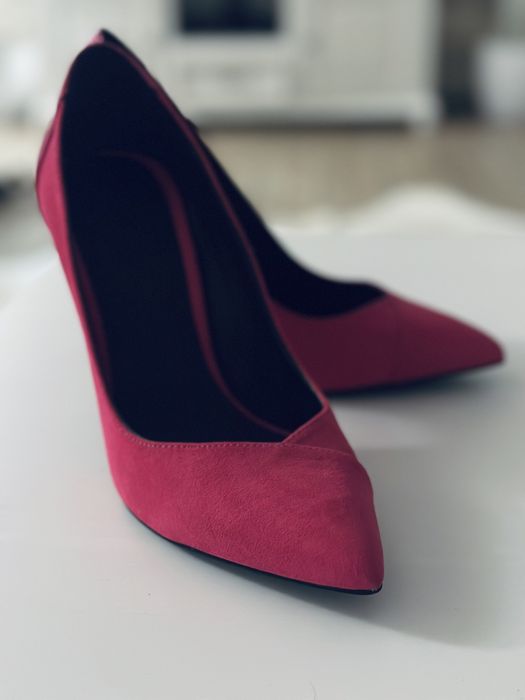 Pantofi stiletto magenta