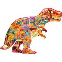 Puzzle forma Dinozaur, 280 piese Mideer