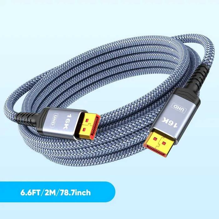 DP2.1b Ултра/Трансфер 16K-80Gbps Nvidia RTX5090 ALCLAP DP*2.1 4К/240Hz