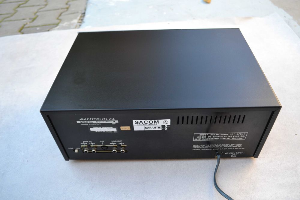 Deck Akai CS 702 D