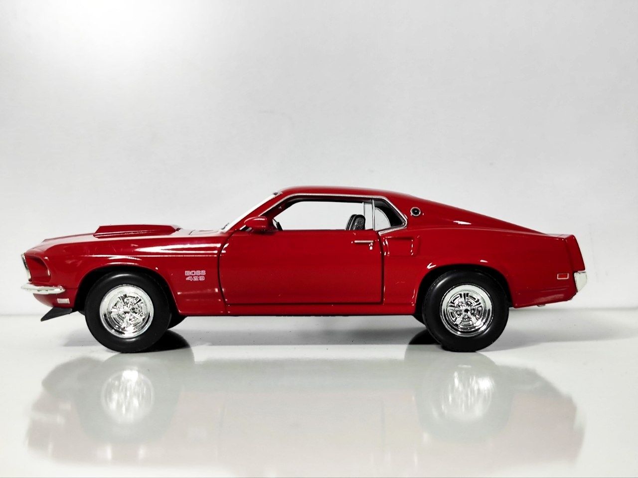 Ford Mustang 1967 Boss 429 Железная масштабная модель машинка - Достав