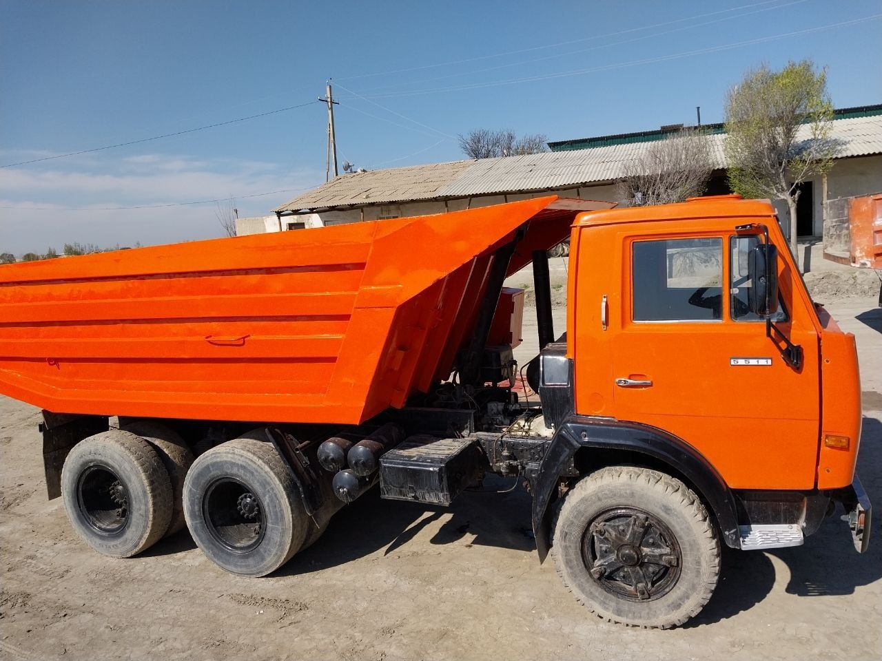 Kamaz samasval  kapremondan chiqan  ishga tayor