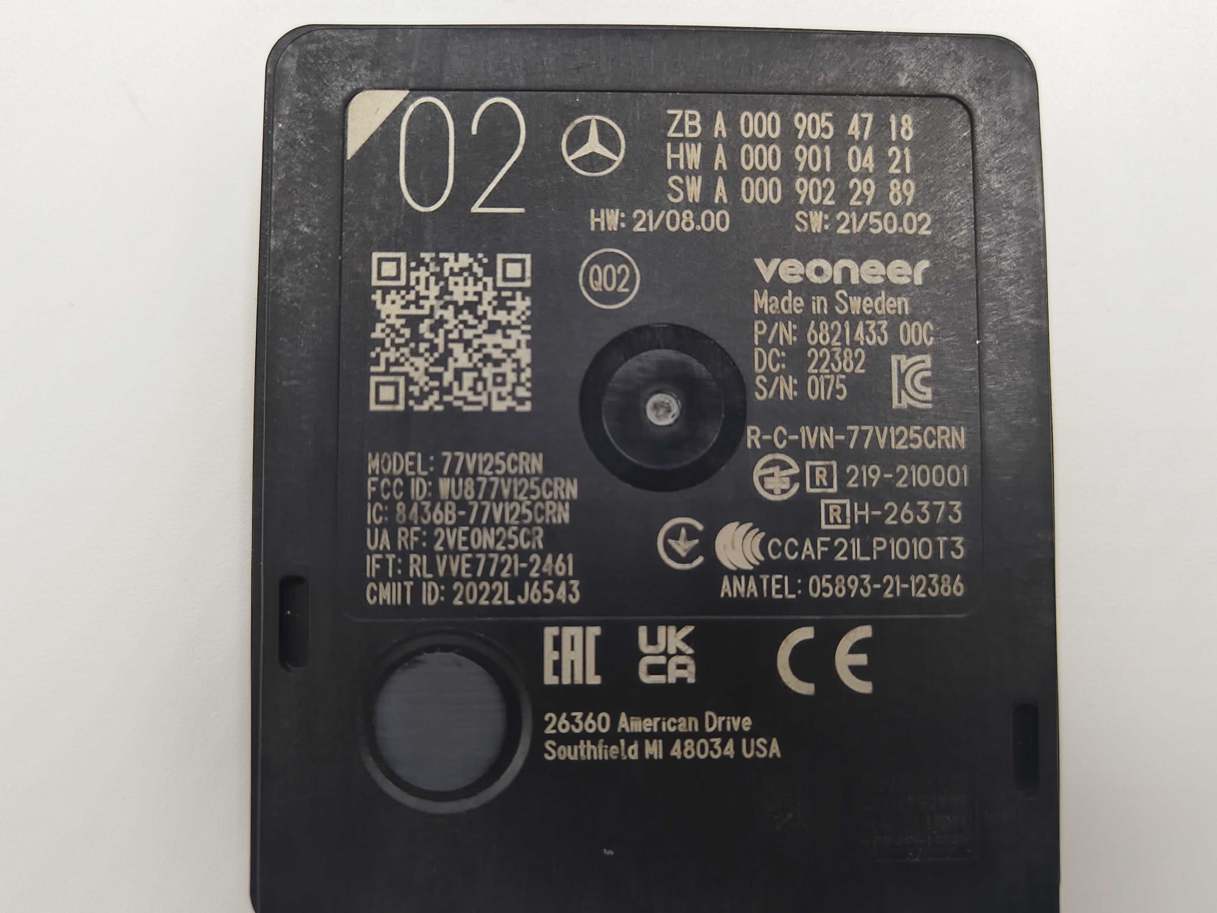 Нов A000/9054718 Радар Сензор Мерцедес EQS V297 EQE W223 W206 W254 S C