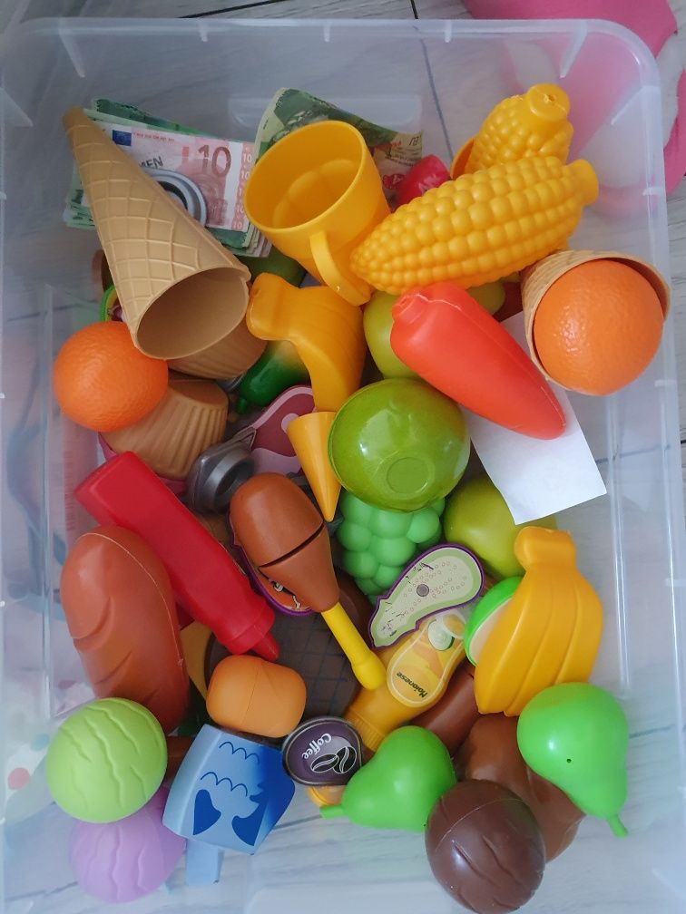 Vand legume fructe plastic pentru copii