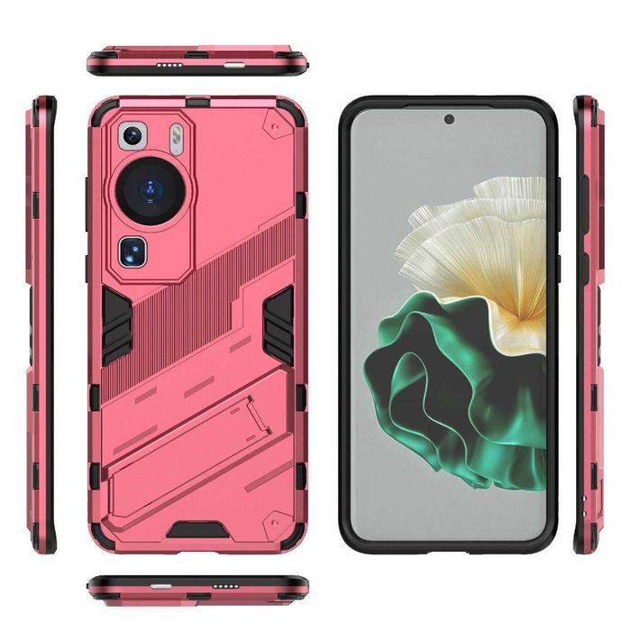 Husa antisoc model HYBRID kickstand pt Huawei P60 Pro