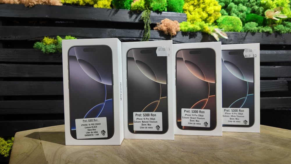 iPhone 16 Pro 256gb Black/Desert/White/Natural Neverlocked Sigilate