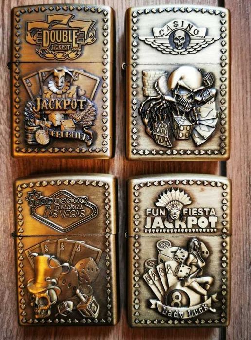 bricheta tip ZiPPo cupru 3D Metal