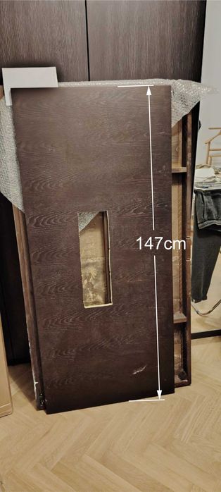 Suport Decorativ Televizor Perete Oak Spirit Stejar Masiv Mobexpert