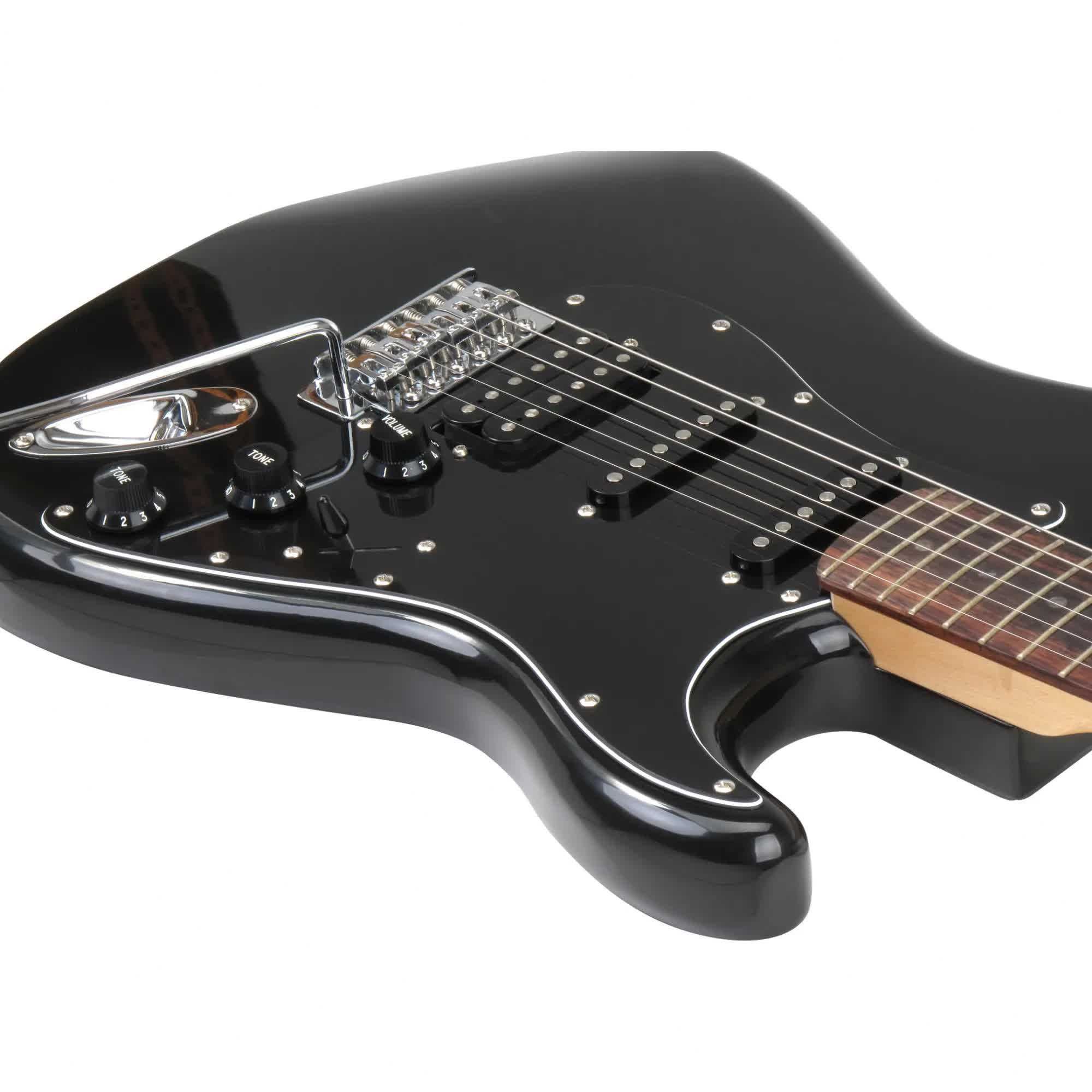 Set Rocktile Pro ST60-BK chitara electrica negru cu acesorii