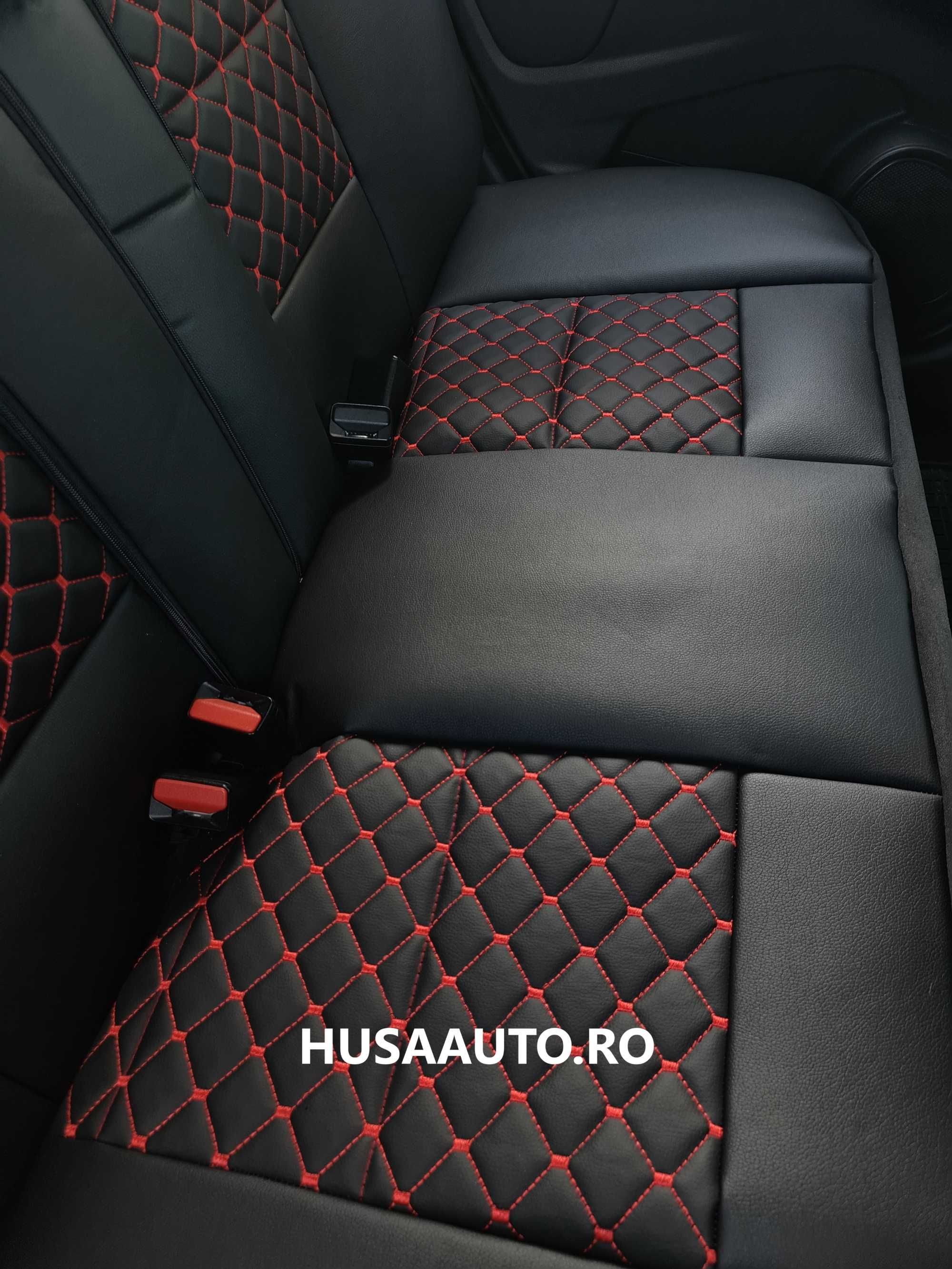 MODEL JT Huse scaun auto piele ecologica  set complet