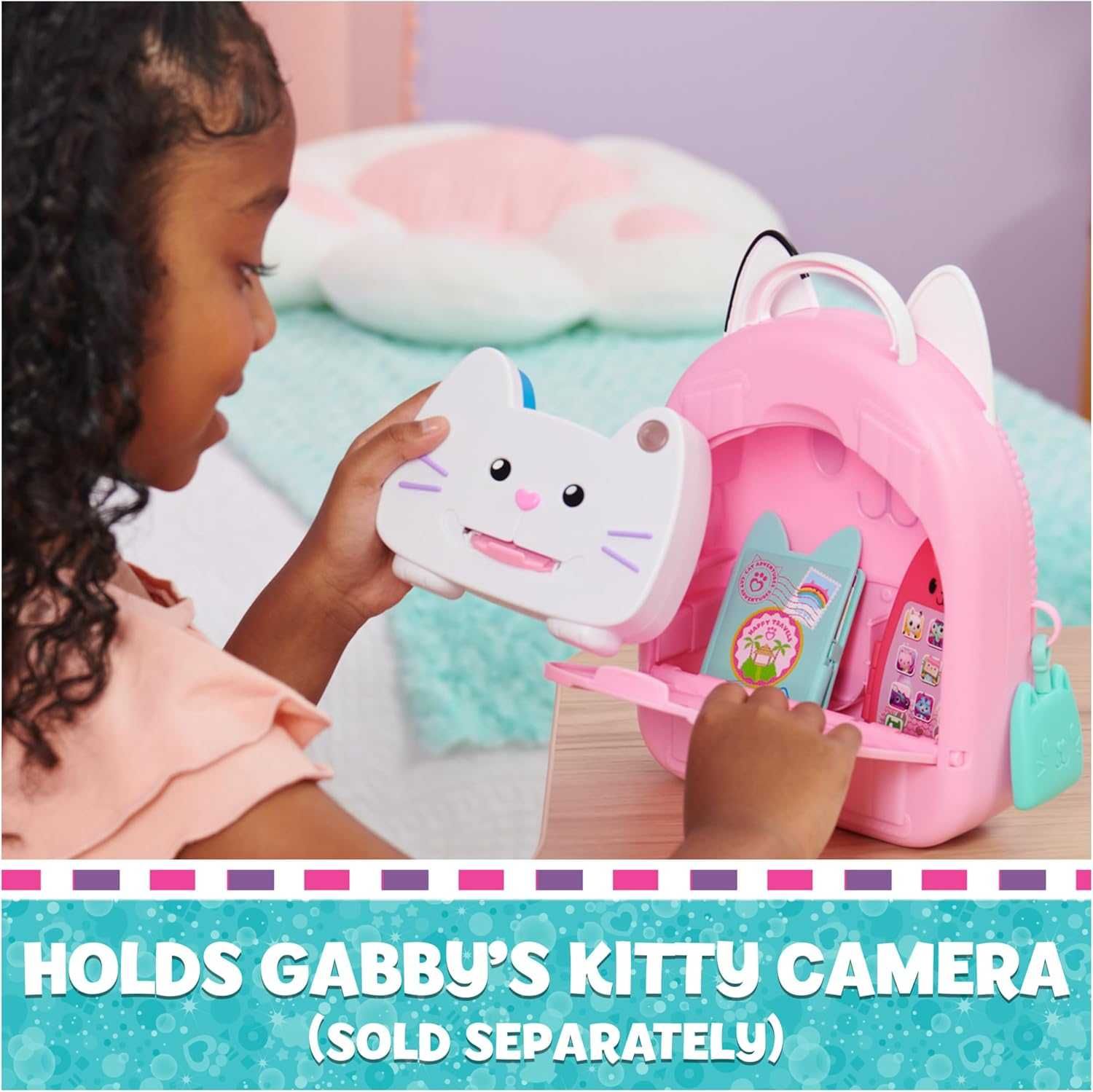 Gabbys Dollhouse Раничка с аксесоари 11 части Къщата за кукли на Габи