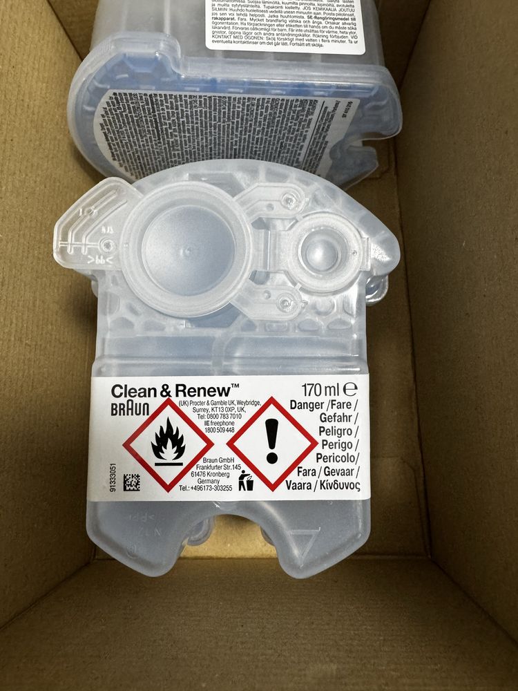 Cartuse de rezerva pentru statia de curatare Braun SmartCare, 3 buc