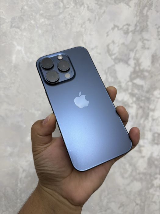 Iphone 15 Pro Blue Titanium