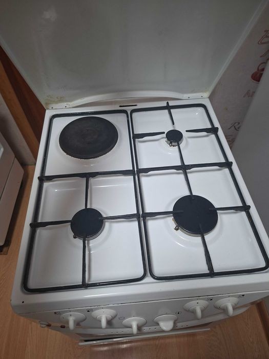 Плита комбинированная gorenje, с электрической духовкой