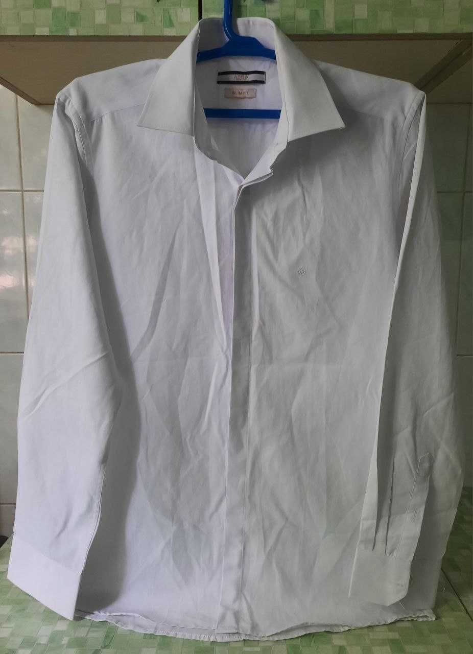 Мужская НОВАЯ Рубашка Zara/ Abba 2XL 48 Турция Оригинал + Х/Б 100%