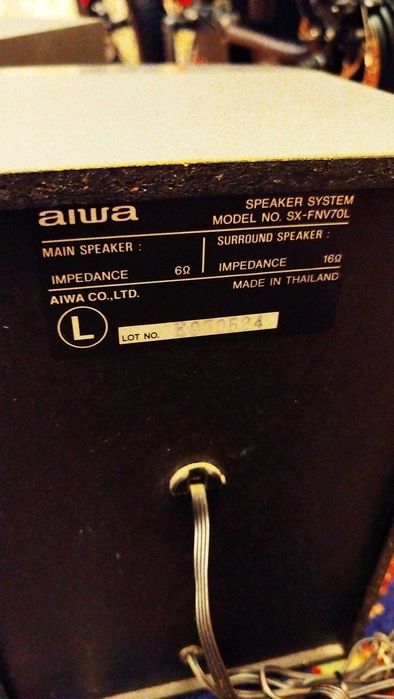 Boxe Aiwa bass-reflex