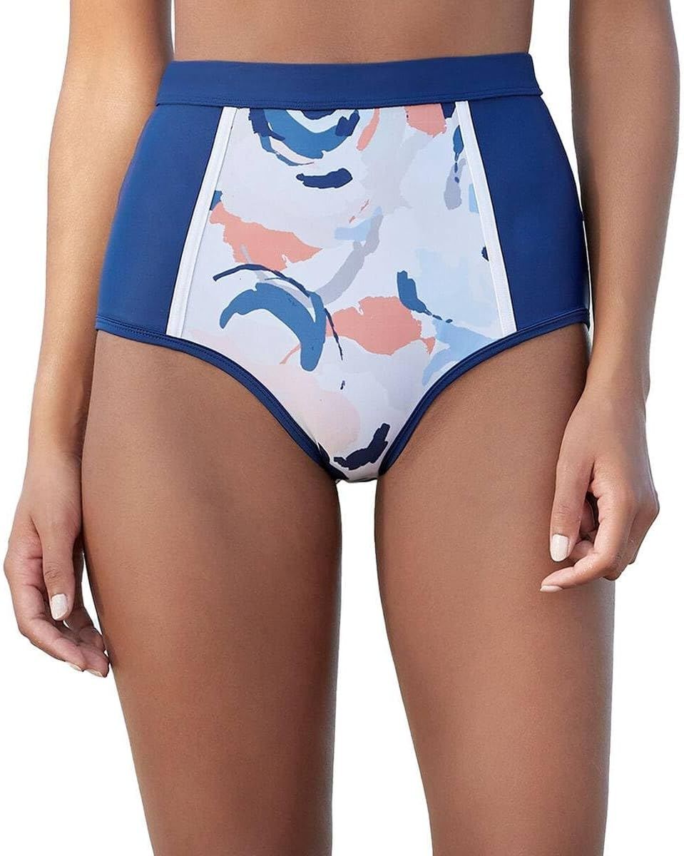 Бикини MF Sea Jane. Дамски бански с висока талия, UV50+ UPF