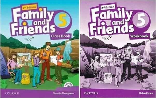 Доставка. Family and Friends 2-nd edition class book + workbook