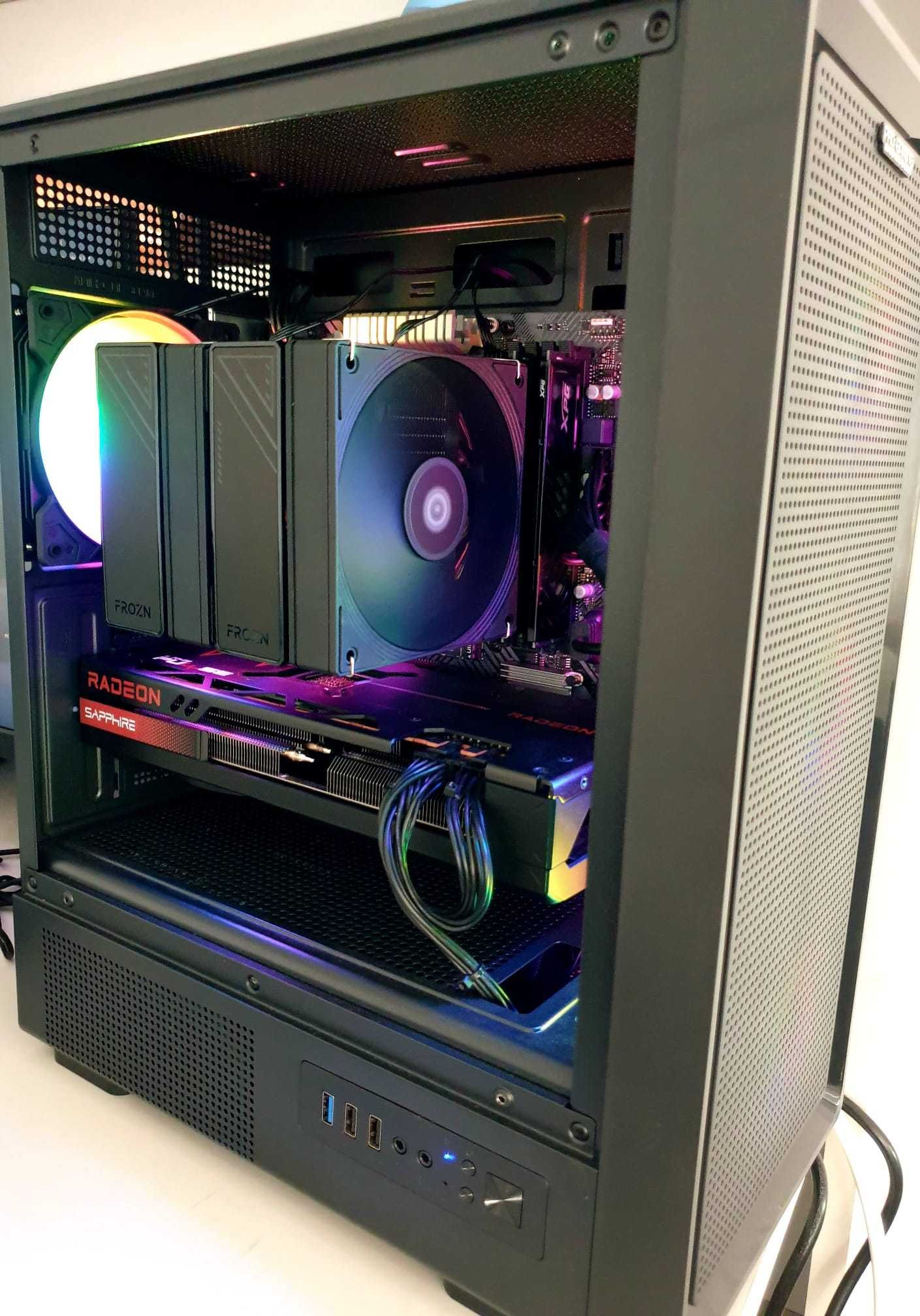 PC Gaming Ryzen 5 5600X + RX 7700XT – ideal 1440p ultra/high