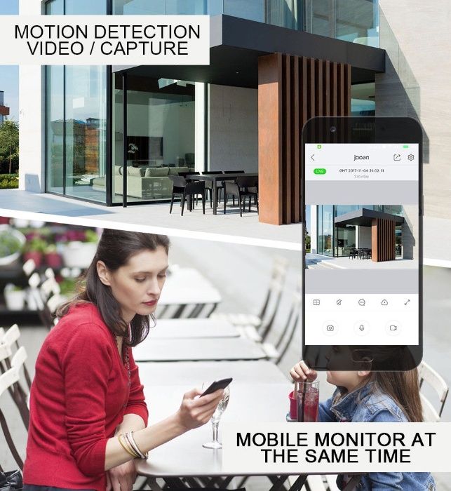 Supraveghere wireless 4 camere cu microfon, Transmisie 500 metri, Nou