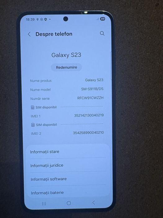 Samsung Galaxy S23 256 Gb Id-XXL4984