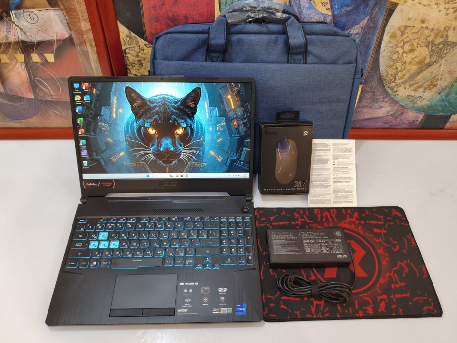 Игравой Core i7-11 SSD1024GB ОЗУ16ГБ Ноутбук RTX Asus TUF Gaming Таф
