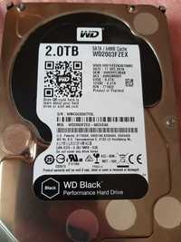 Хард Диск WD Black 2TB, 7200об/мин, 64MB cache, SATA III