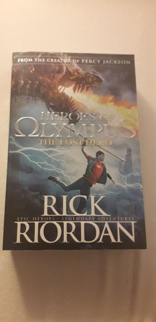 The lost hero Rick Riordan